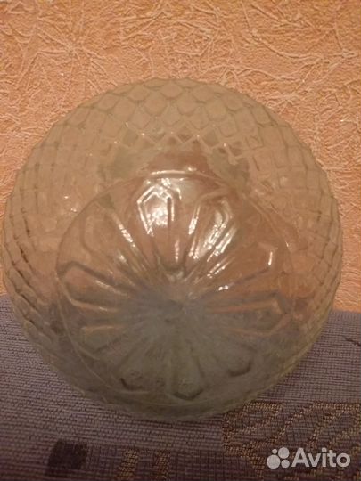 Плафоны стеклянные и фонарь СССР