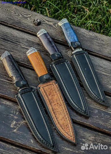 Нож никелированный Дамаск (Арт.47372)