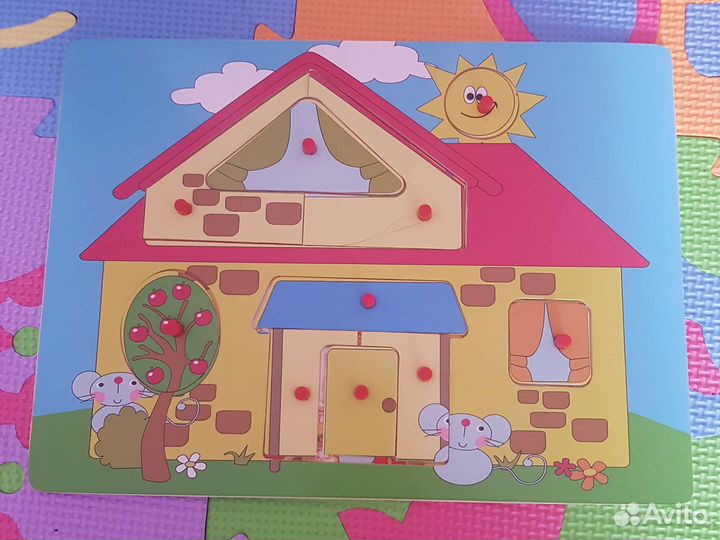 Развивающие игрушки. Рамки-вкладыши