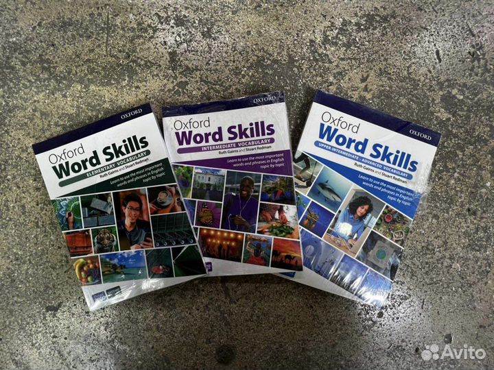Elementary skills. Oxford Word skills Upper Intermediate. Oxford wordfinder book to look through.