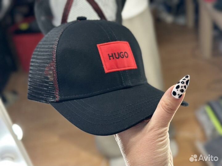 Кепка hugo с сеткой