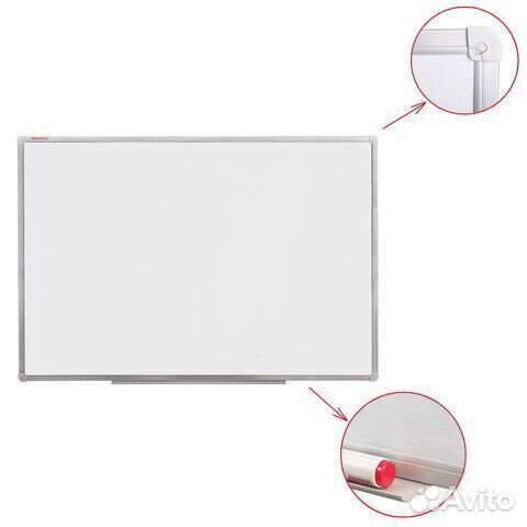 Магнитно маркерная доска 45*60см Brauberg