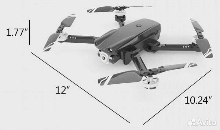 Квадрокоптер с камерой радиоуправляемый летающий