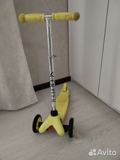 Самокат от 1 года до 3х
