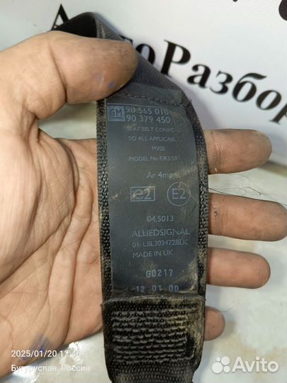 Ремень безопасности передний правый Opel Omega