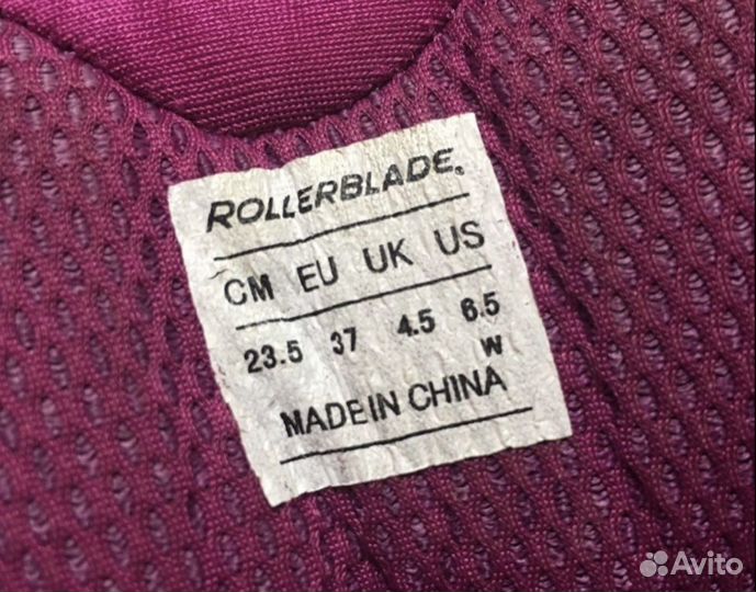 Ролики rollerblade (на 36 размер)