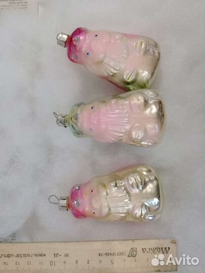 Елочные игрушки СССР