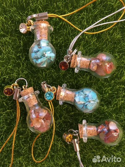 Бутылочка желаний. Брелок. Сувенир. Подарок