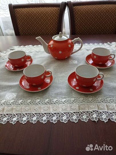 Чайник и кофейные пары. Дулево. СССР