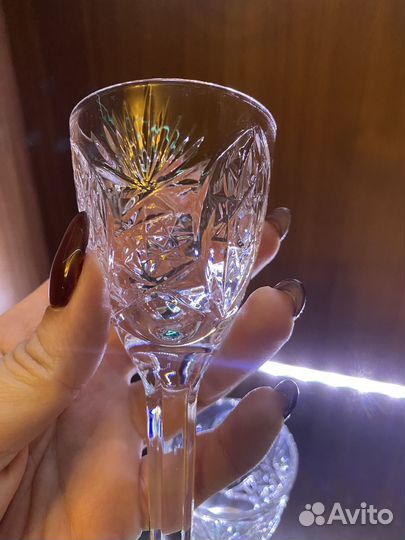 Рюмки хрустальные