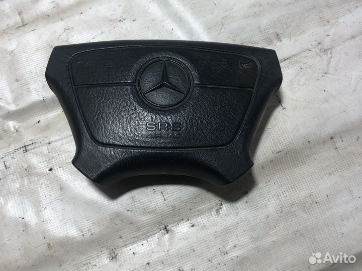Подушка безопасности в руль mercedes w 140