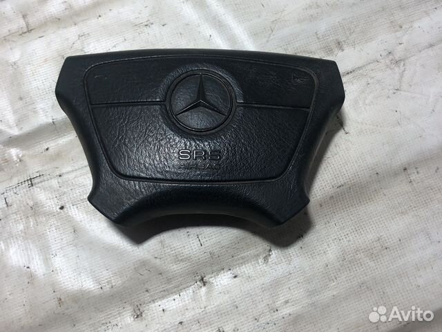 Подушка безопасности в руль mercedes w 140