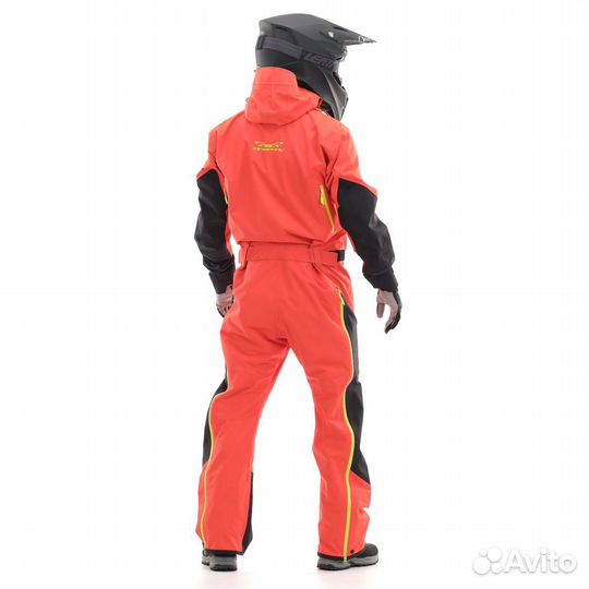 Комбинезон DragonFly Superlight 3L, Красно-желтый
