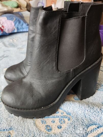 Ботильоны женские 37 размер кожаные