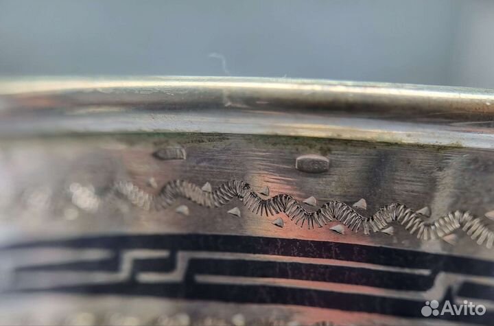 Серебряный кубок 875 пробы