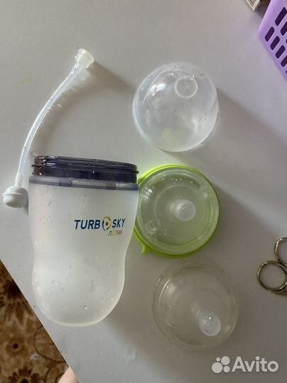 Бутылочка противоколиковая силиконовая