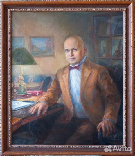 Портрет по фото маслом на холсте. Тюмень