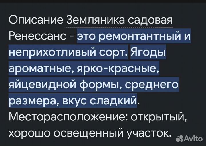 Ренесанс клубника(со вкусом земляники)