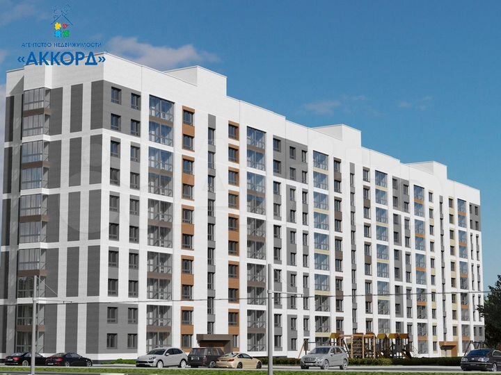 2-к. квартира, 44,7 м², 5/10 эт.