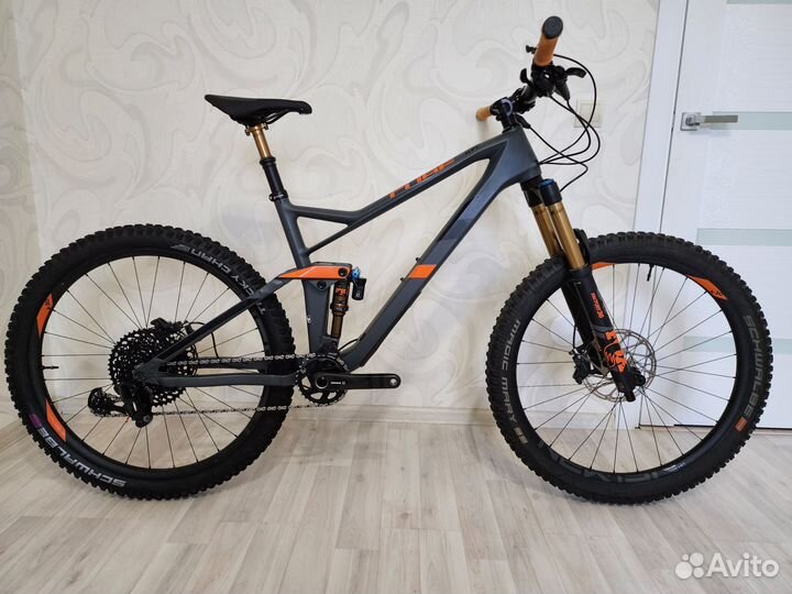 Карбоновый трейловый подвес Cube Stereo TM 140 (L)