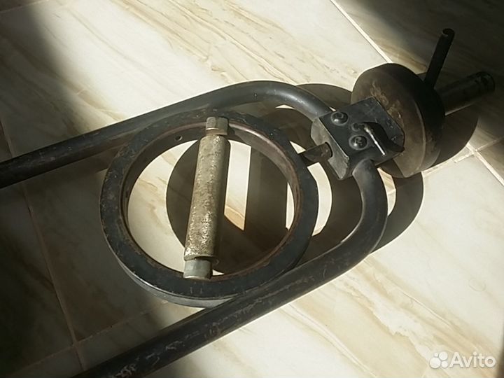 Гриф штанги рамный