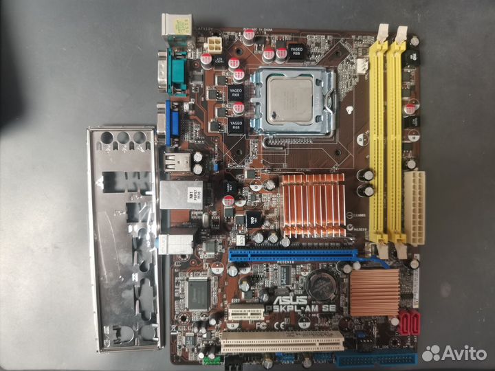 Материнская плата socket 775