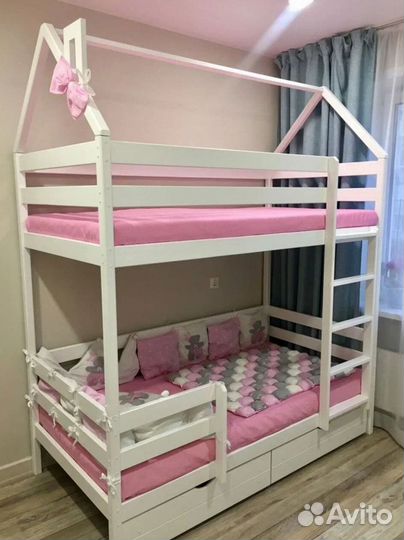 Детская кровать от 3 лет с ящиками