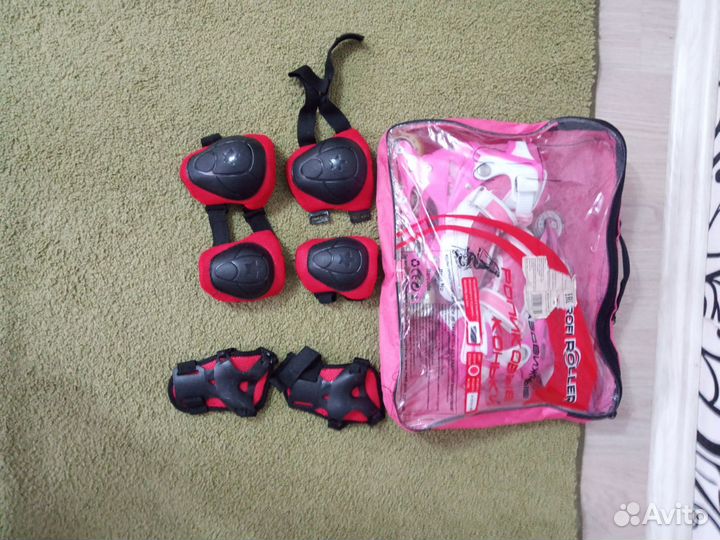 Роликовые коньки детские раздвижные