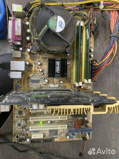 Материнская плата asus P5PL2