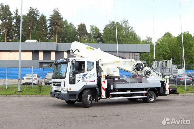 Автовышка Daewoo Novus CC6CT Надстройка Hansin 45m