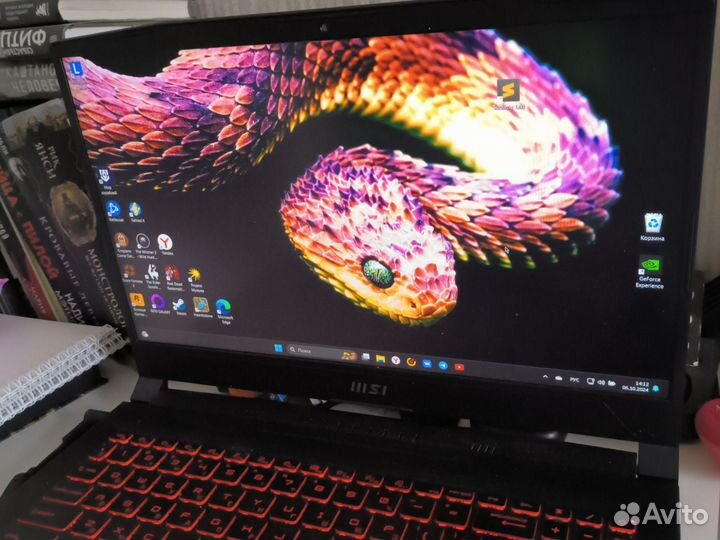 Ноутбук msi gf76 katana