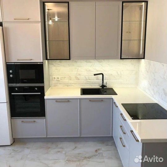 Кухонный гарнитур пвх. Рассрочка ars 2483