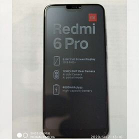 Xiaomi Redmi 6 Pro, 4/64 ГБ