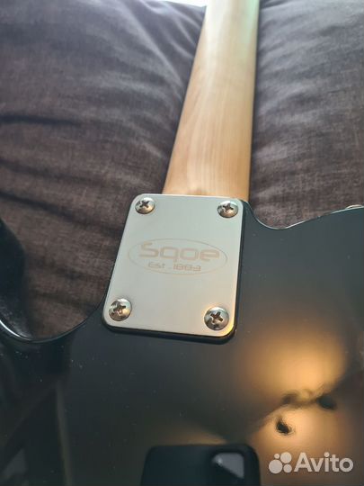 Sqoe telecaster black электро