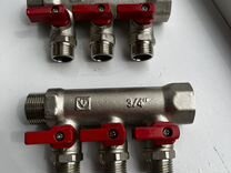 Коллектор Valtec 3/4, 3x1/2