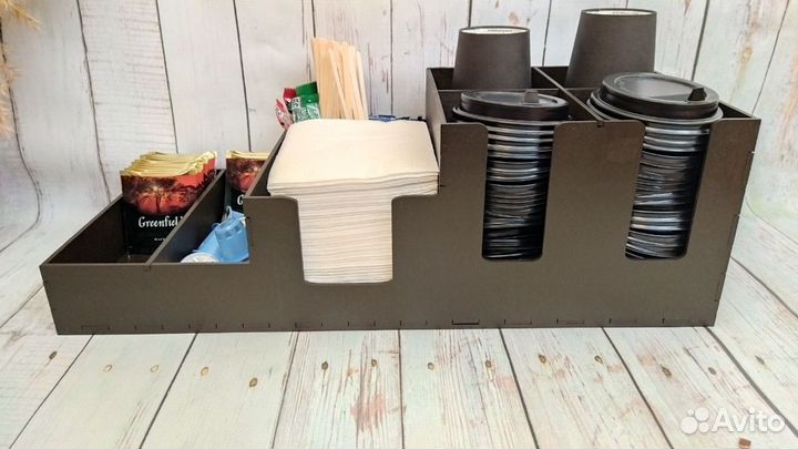 Органайзер барный диспенсер под стаканы кофе