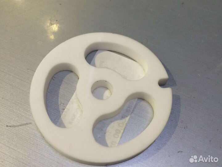 Решётка керамическая мясорубки 53mm, точит нож