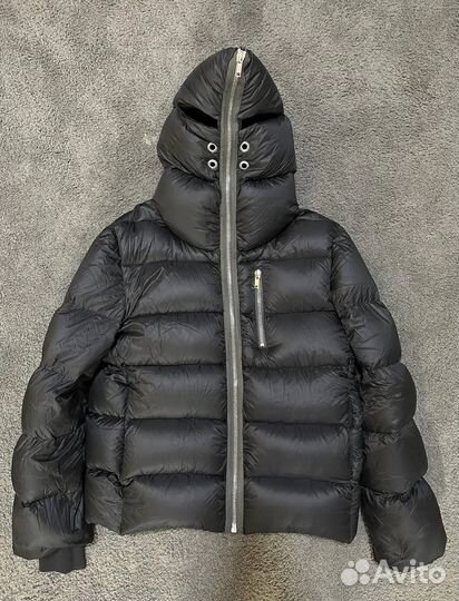 Rick Owens Gimp Puffer Jacket на руках