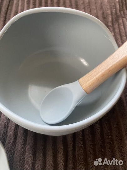 Силиконовая посуда для малышей