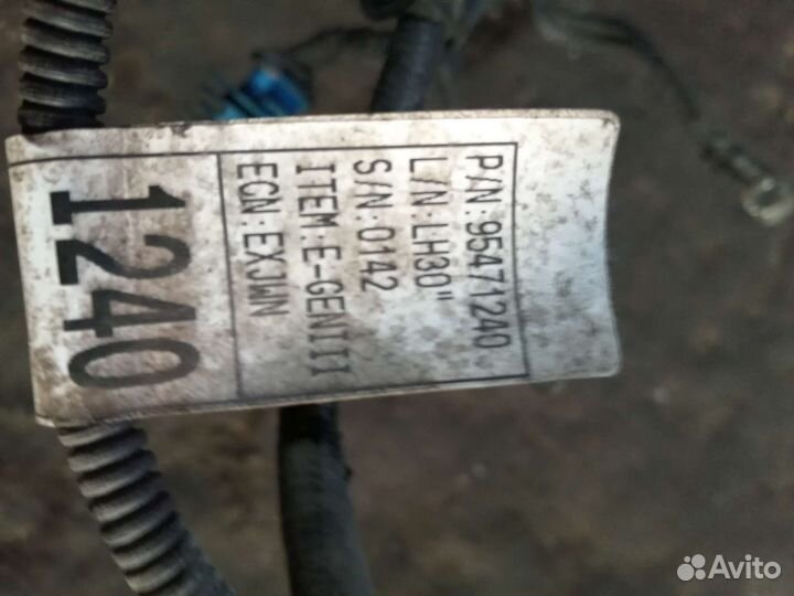 Жгут проводов мотора chevrolet cruze, 1.6, F16D4