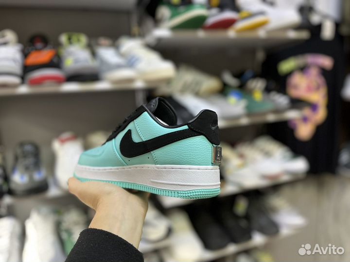 Кроссовки nike air force 1 x tiffany