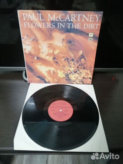 Винил paul mccartney. Flowers in the dirt