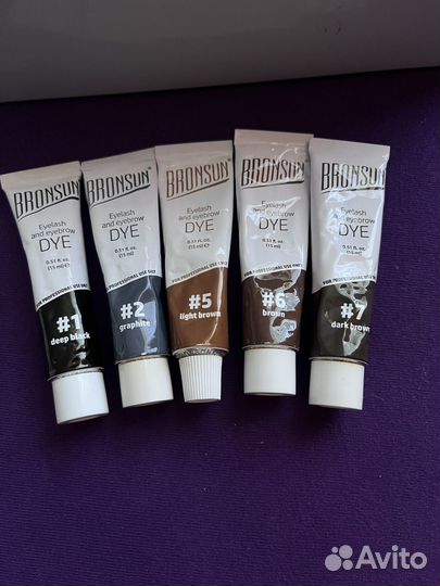 Набор для окрашивания бровей бу