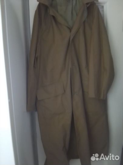 Плащ рыбака прорезиненный