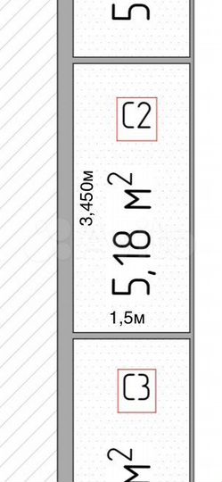Торговая площадь, 5.18 м²