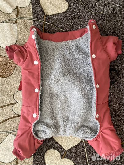 Теплый комбинезон для собаки Petmax