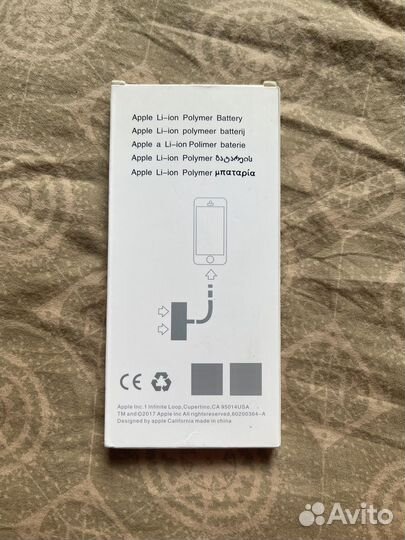 Литионный аккумулятор Apple
