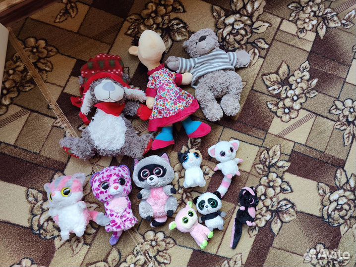 Мягкие игрушки б/у