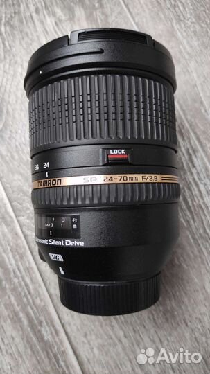 Объектив Tamron 24-70 2.8 vc для nikon
