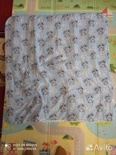 Одеяло на выписку для мальчика